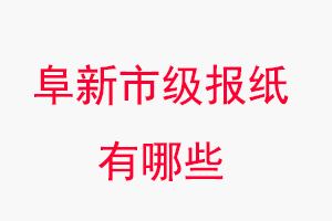 阜新報(bào)紙有哪些,阜新市級報(bào)紙有哪些找我要登報(bào)網(wǎng)